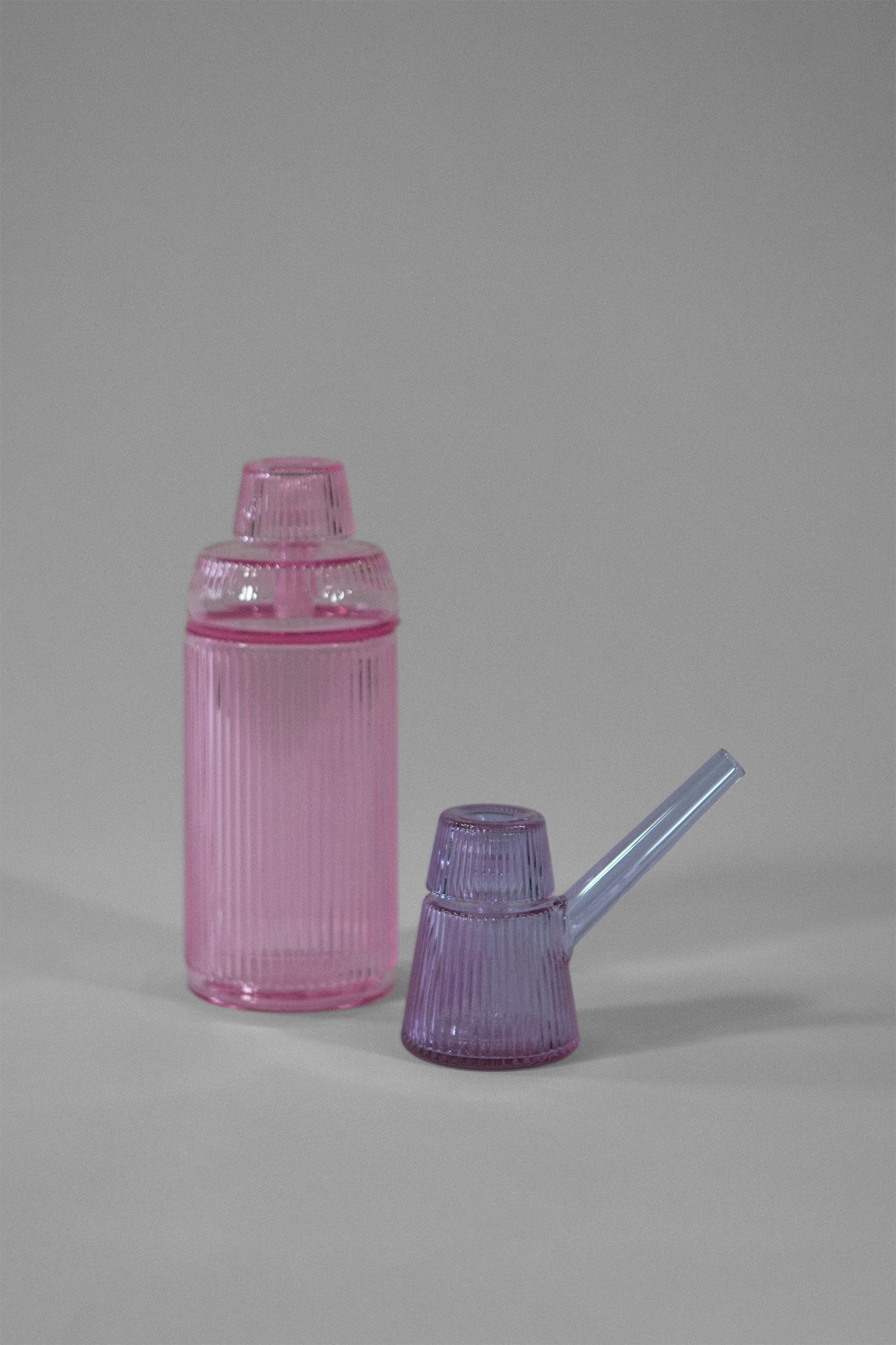 NWTN Home Deco Duo, Petal and Orchid glass pairing