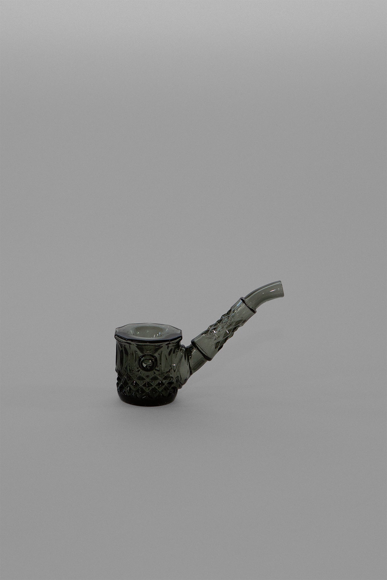 NWTN Home Highball Hand Pipe in Charcoal, hand-blown glass