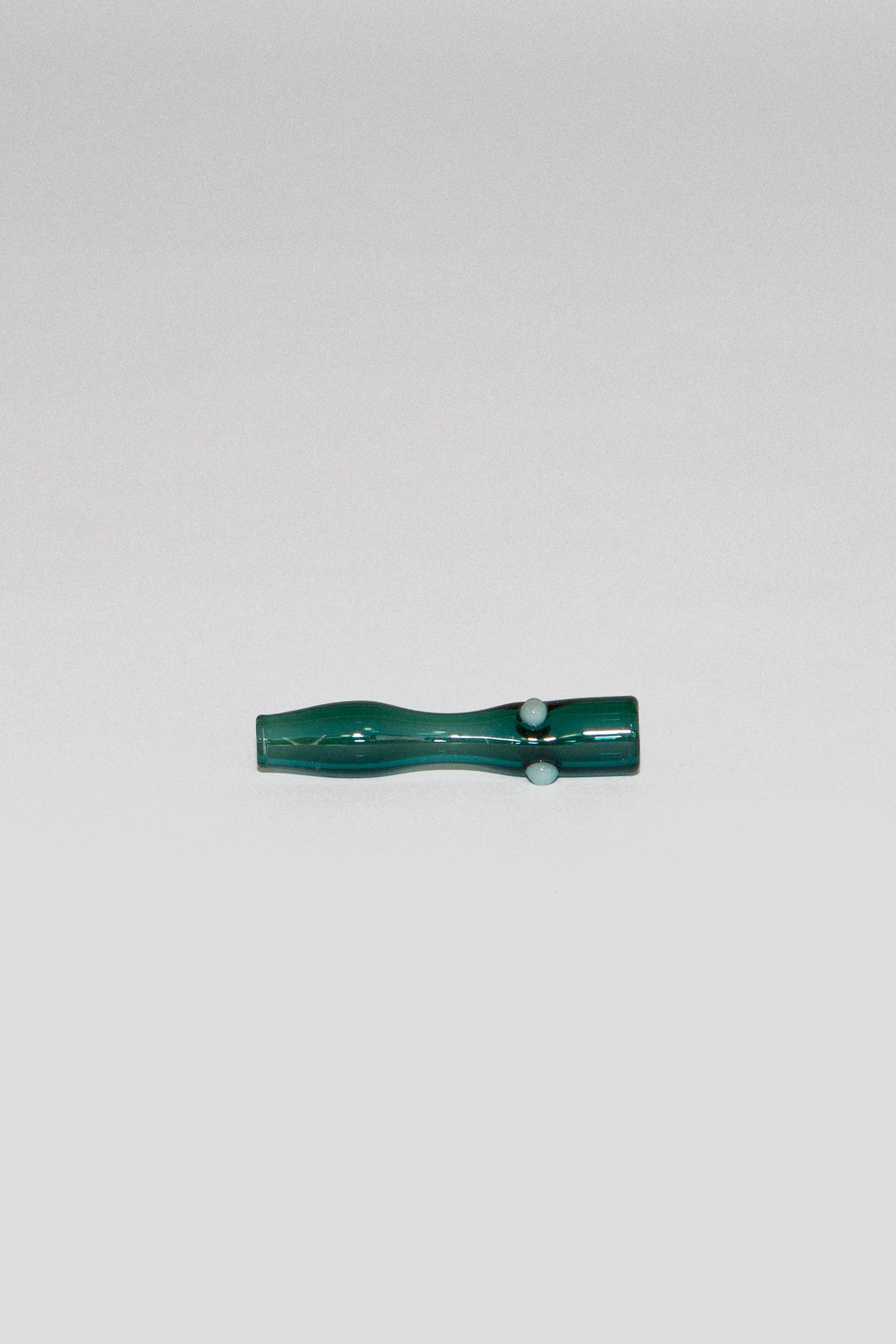House of Puff Soho hand-blown glass smoking tip in Frankenthaler Teal