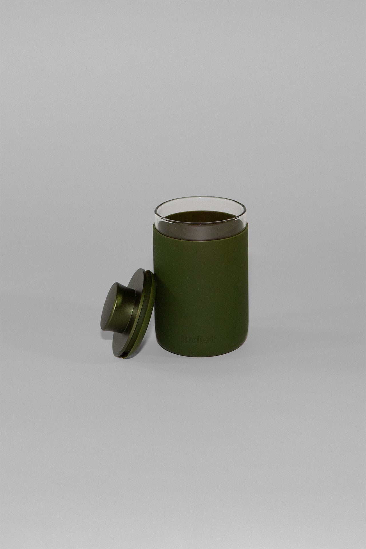 Ludist Stash Jar in Jungle — alternate view